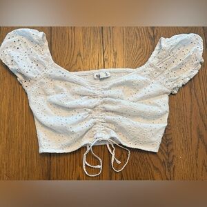 Hollister White Top, Size Small
